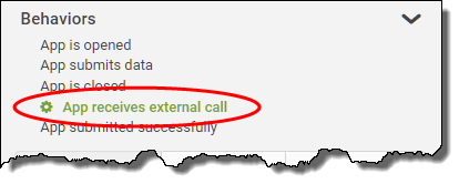 Passing Data from a Web Page into a New App Instance_External Callback